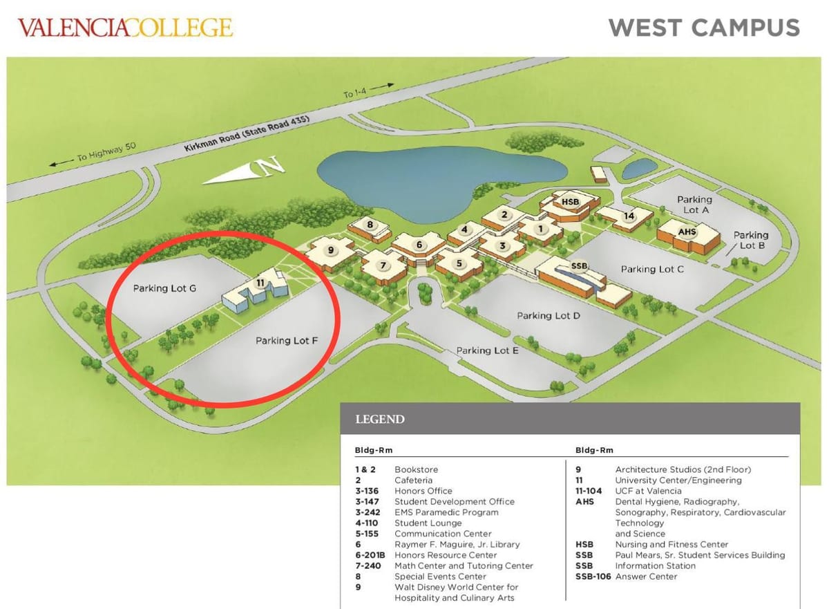 巴伦西亚大学西校园地图