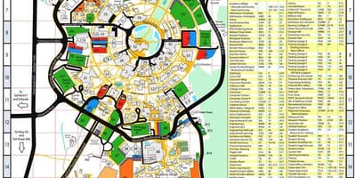 地图中佛罗里达大学